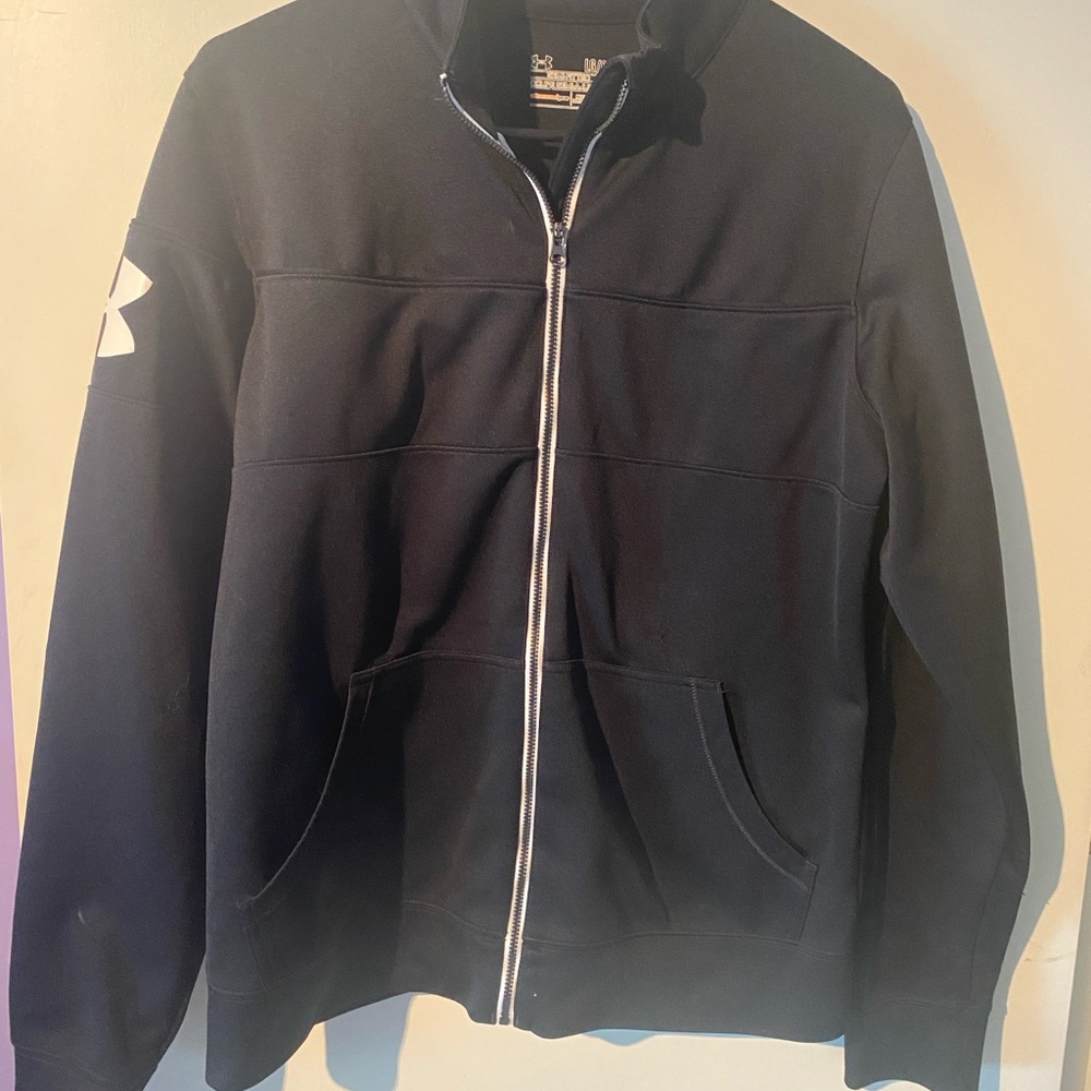 Under Armour Men's Black Jacket Size Large
